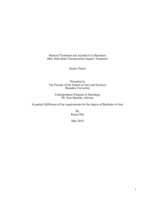 Medical Treatment and Alcohol Use Disorders: How Individual Characteristics Impact Treatment