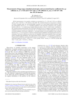 Measurements of long-range azimuthal anisotropies and associated Fourier coefficients for p p collisions at s = 5.02 and 13 TeV and p + Pb collisions at s NN = 5.02 ¾TeV with the ATLAS detector
