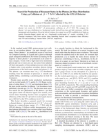 Search for production of resonant states in the photon-jet mass distribution using pp collisions at ís=7 TeV collected by the ATLAS detector.