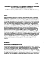 Development of a Linear Mter The Exponential PCR assay for the efficient diagnosis of Multi-Drug Resistant Tuberculosis