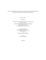X-Ray Crystallographic Investigation of Acireductone Dioxygenase Dual-Chemistry:   Two Enzymes for the Price of One Amino Acid Sequence