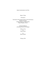Islamic Secularization in the West