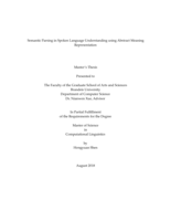 Semantic Parsing in Spoken Language Understanding using Abstract Meaning Representation