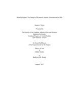 Minority Report: The Danger of Women in Islamic Terrorism and in ISIS