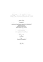 Temporal Information Processing Across the Senses: A Study of Visual, Vibrotactile, and Bimodal Rate Discrimination