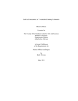 Lulu's Canzonetta: a Twentieth-Century Leitmotiv
