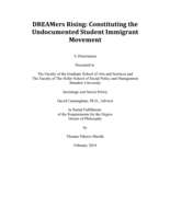 DREAMers Rising: Constituting the Undocumented Student Immigrant Movement