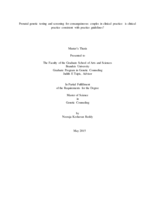 Prenatal genetic testing and screening for consanguineous couples in clinical practice:  is clinical practice consistent with practice guidelines?