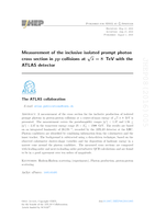 Measurement of the inclusive isolated prompt photon cross section in pp collisions at  s√=8s=8 TeV with the ATLAS detector