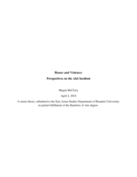 Honor and Violence: Perspectives on the Ako Incident