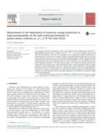 Measurement of the dependence of transverse energy production at large pseudorapidity on the hard-scattering kinematics of proton–proton collisions at √s = 2.76 TeV with ATLAS