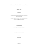 The Malleable Representation of Medea