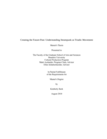 Creating the Future-Past: Understanding Steampunk as Triadic Movement