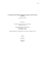 A Compassionate Death: Palliative Sedation and Analgesia at End of Life in Catholicism