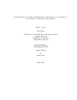 Gender differences in the effects of eating attitudes and obligatory exercise attitudes on stress: Protective factors against perceived stress
