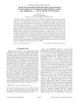 Search for pair-produced third-generation squarks decaying via charm quarks or in compressed supersymmetric scenarios in p p collisions at s = 8 _ _ TeV with the ATLAS detector