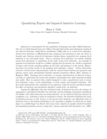 Quantifying Expert and Impaired Imitative Learning