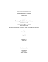 Loss-of-Function Mutations at zeste Disrupt Transvection at eyes absent