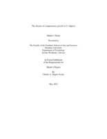 The absence of compensatory growth in O. vulgaris