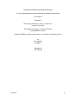 The Origin and Intention of Medieval Bestiaries