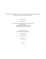 Prenatal Genetic Counselors’ Current Attitudes and Practices Regarding Discussion of Disease-Modulating Treatment for Spinal Muscular Atrophy