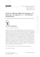 Search for a high-mass Higgs boson decaying to a W boson pair in pp collisions at √s = 8 TeV with the ATLAS detector