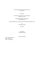Fissured Employment and Economic Recovery