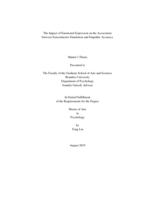 The Impact of Emotional Expression on the Association between Sensoriotor Simulation and Empathic Accuracy