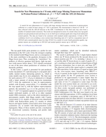 Search for New Phenomena in t(t)overbar Events with Large Missing Transverse Momentum in Proton-Proton Collisions at root s=7 TeV with the ATLAS Detector
