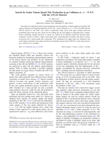 Search for Scalar Charm Quark Pair Production in pp Collisions at sqrt[s]=8__TeV with the ATLAS Detector.