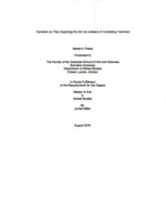 Terrorism on Trial: Exploring the ICC as a Means of Combating Terrorism