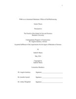 P300 as an Attentional Modulator: Effects of Self-Referencing