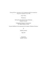 Facing the Facts: Assessing the role of appearance-behavior incongruities  through the modulation of the N400