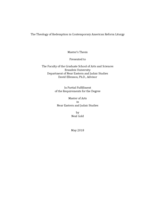 The Theology of Redemption in Contemporary American Reform Liturgy