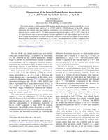 Measurement of the Inelastic Proton-Proton Cross Section at root s=13 TeV with the ATLAS Detector at the LHC