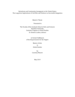 Salvadoran and Guatemalan Immigrants in the United States: The Long-term Implications of Civil War and Violence on Successful Integration