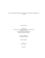 Monumental Identities: Nationalism, Globalization and the Monumentalization of Heritage