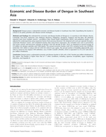 Economic and disease burden of dengue in Southeast Asia.