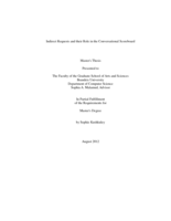 Indirect Requests and their Role in the Conversational Scoreboard