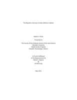 The Republic of Austria: A State Without a Nation