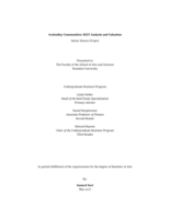 AvalonBay Communities: REIT Analysis and Valuation