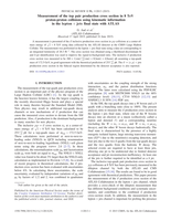Measurement of the top pair production cross section in 8 TeV proton-proton collisions using kinematic information in the lepton + jets final state with ATLA