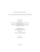 The Four Face of the Roman Goddess: a New Theory for Categorizing the Divine Feminine in Roman Mythology