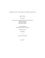 In Ockeghem’s Shadow: Early Settings of the Polyphonic Requiem Mass