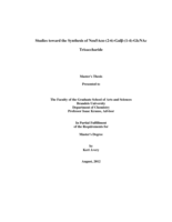 Studies toward the Synthesis of Neu5Acα-(2-6)-Galβ-(1-4)-GlcNAc Trisaccharide