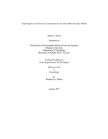Exploring the Core Factors of Actuarials for Juveniles Who Sexually Offend