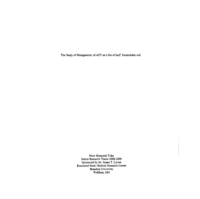 The Study of Mutagenicity of AZT on a Set of lacZ· Escherichia coli