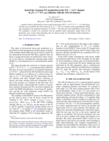 Search for resonant WZ production in the WZ -> lvl ' l ' channel in √s=7 TeV pp collisions with the ATLAS detector