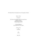 The Mediator Effect of Psychopathy between Pornography and Sadism