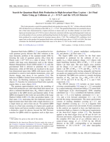 Search for Quantum Black-Hole Production in High-Invariant-Mass Lepton+Jet Final States Using Proton-Proton Collisions at s√= 8 TeV and the ATLAS Detector
